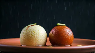 Gulab Jamun And Rasmalai Battle For Rainy-Day Glory