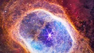 NASA's Lion Nebula Image Traces a Star's Final Stage