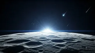 Meteors, Gas, and Flashes Reveal Lunar Secrets