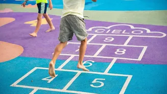Speed stack cups v/s hopscotch: Which improves hand-eye coordination better?
