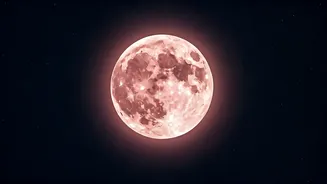 April 2026's Pink Moon: When to Gaze at the Golden Glow!
