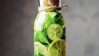 Upgrade Plain Water Infuse Cucumber Mint And Lemon For Natural Daily Detox Hacks