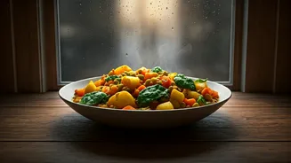 Rainy Weather Calls For Warm Vegetarian Comfort Food