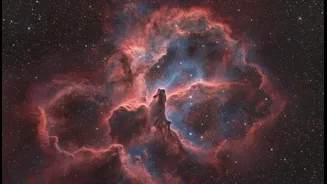 Why Hubble's Crimson Nebula Matters For Space Fans