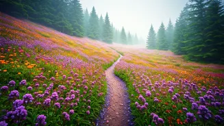 Flower Trails Give Getaways A Dreamy Twist