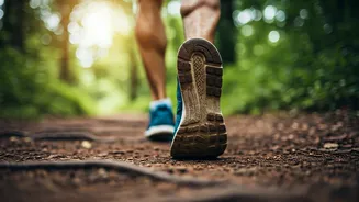 Earthen Path Running Engages Stabilizing Muscles Better Now