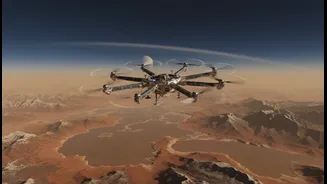 Beyond a helicopter flying on another world, NASA's Dragonfly Rotorcraft highlights future mobile science missions on other worlds