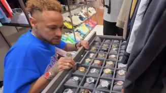 Valores dos relógios de Neymar para a Copa do Mundo são revelados