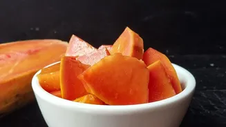 A Moderate Papaya Portion Can Fit Breakfast or Snack Time