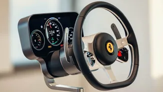 Ferrari's first EV debuts today with Jony Ive-designed interior