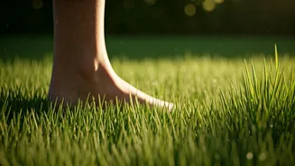 Want Better Posture? Start Running Barefoot On Natural Grass