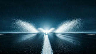 Rainy Roads Need Time And Common Sense