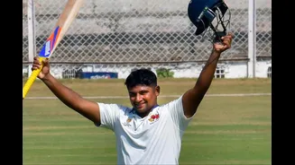 Sarfaraz Khan Credits Last-Minute Advice From India Legend For Ranji Double Century