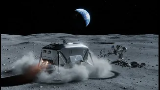 Future Lunar Science And Landing Rules Is The Bigger Story Behind Moon-Lander Exhaust And Lunar Ice