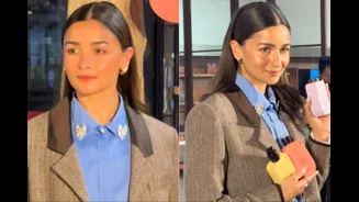 Why Alia Bhatt’s Vintage-Inspired Blazer Look Works So Well For Modern Workwear