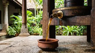Why Traditional Wooden-Ghani Processing Prevents Heat Degradation In South Indian Cold-Pressed Sesame Oil