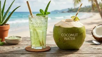 Coconut water v/s aloe vera: Which has more calorie content?