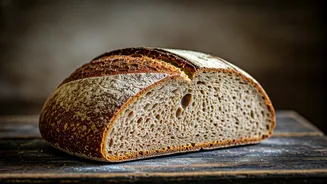 Artisanal Sourdough Loaves Using Ancient Emmer Wheat Rule Reels