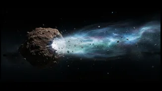 A Supposedly Inactive Space Rock Reveals A Comet-Like Tail And Challenges Old Categories