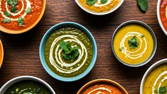 60 Wholesome Indian Vegetarian Soups: Nourishing Recipes for Every Season