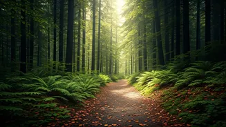 Forest Trails Make Summer Travel Feel Softer