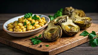 Crispy Artichokes & Marinated Beans: A Foodie's Delight