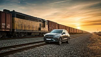 SUV Shatters Records: Majestor Pulls Heaviest Train Ever for a Vehicle