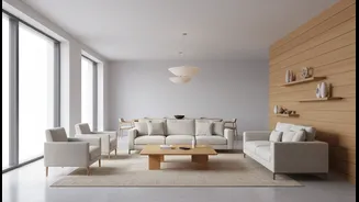 Warm Wood Looks Lighter When Paired With Simple Walls And Open Floor Space