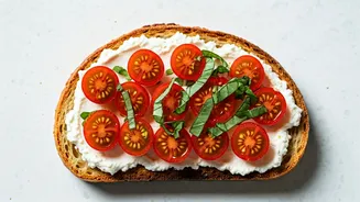 5-Minute Ricotta & Tomato Toast: Your Secret Weapon for Busy Mornings!