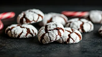 Peppermint Crinkle Cookies: A Festive Delight!
