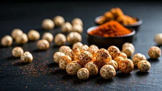 Swap Greasy Potato Chips For Spicy Air Fried Peri Peri Makhana