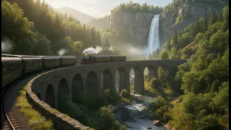 Indian Rail Routes That Glide Past Waterfalls, Valleys And Historic Bridges