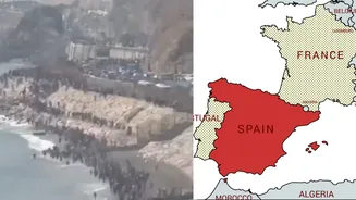 WATCH: Hundreds of Migrants Storm Spanish Border as Ceuta Declares Crisis