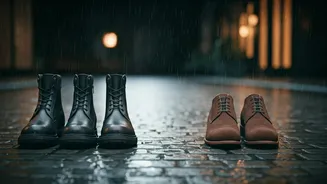 Rain-Ready Footwear Beats Suede Regret Every Time