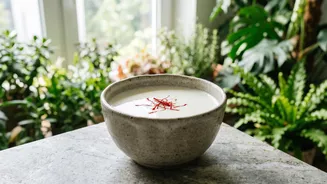 Kushboo Sundar's Raw Milk And Saffron Tip Offers A Look At A Celebrity's Reported Beauty Habits