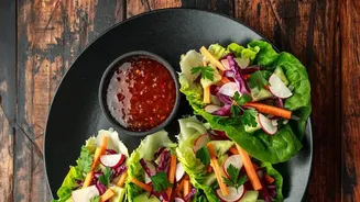 Fast Wraps with Fibre-Rich Ingredients at the Centre of Ten-Minute High-Fibre Lunch Recipes