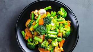 Cook Frozen Vegetables Straight from Frozen When Appropriate