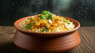 Weekend Rain Calls For Vegetable Biryani Feast