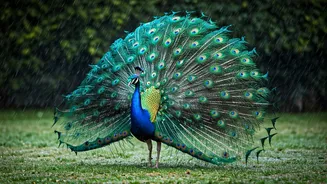 Mumbai's Peacocks Are The Rainy Nature Moment