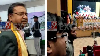 Kolkata medical college: কলকাতা মেডিক্যালে নির্মল পা দিতেই উঠল চোর-চোর স্লোগান, ডাক্তারি পড়ুয়াদের বিক্ষোভে ভাষণ ছেড়েই বেরিয়ে গেলেন TMC বিধায়ক