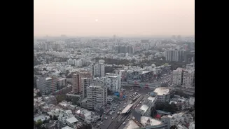 Ahmedabad to Experience Sunny and Warm Weather with No Rainfall