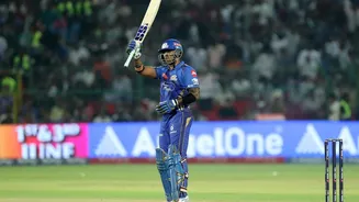 Suryakumar Yadav strikes at 147.12 against RR in IPL: Stats