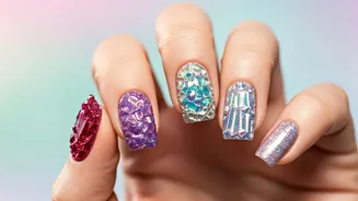 Crystal-Inspired Nails: 8 Stunning Spring Designs for a Touch of Magic