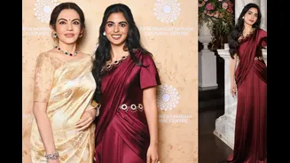 Isha Serves Vintage Chanel Glamour As She Joins Mom Nita Ambani At NMACC Dinner In Venice