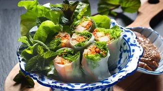 How Almond Butter Dipping Sauces Add Rich Nutty Depth To Fresh Summer Salad Bowls