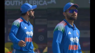 [Watch] IND vs SA 2025: Kohli threatens to slap Kuldeep, leaves Rohit in splits