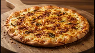 How urban cafes experiment with different podi styles on thin crust pizzas