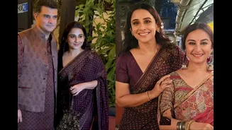 Vidya Balan’s Rs 84K Brown Bandhej Saree Is A Lesson In Heritage Dressing Done Right