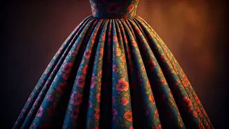 माधुरी दीक्षित का फूलों वाला गाउन: एक शानदार फैशन!