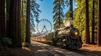 Redwoods to Boardwalk: A Scenic California Train Adventure